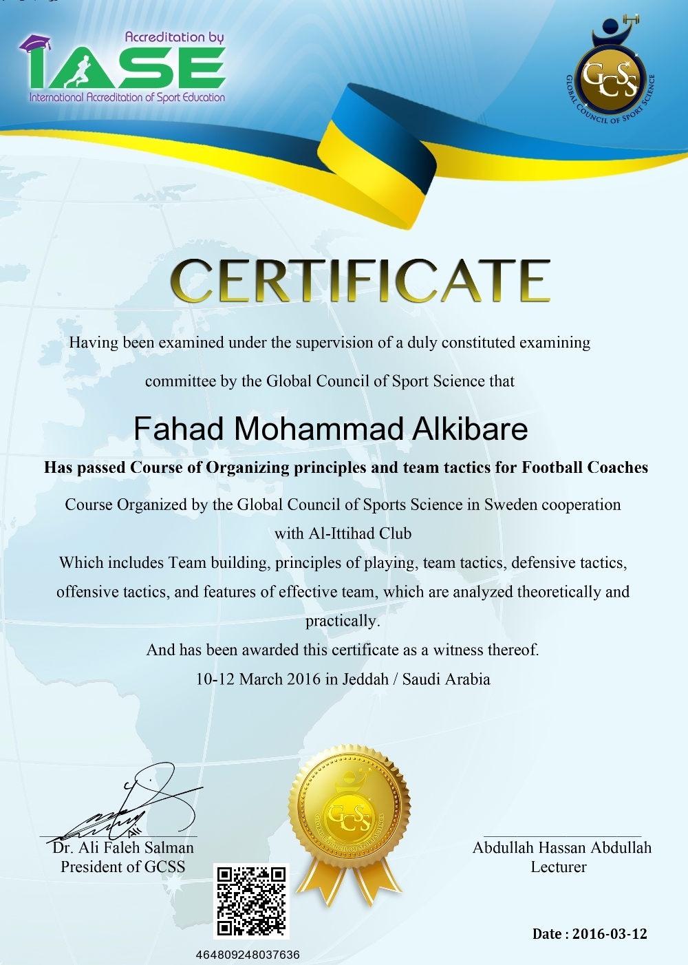 Fahad Mohammad Alkibare 